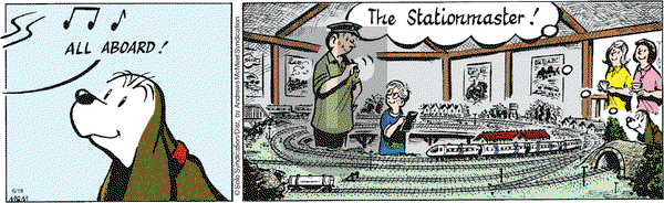 Fred Basset on Friday June 18, 2021 Comic Strip