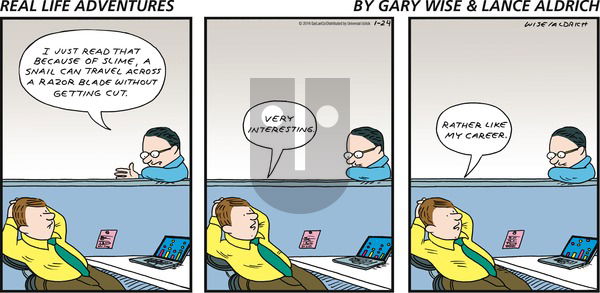 Real Life Adventures on Sunday January 24, 2016 Comic Strip