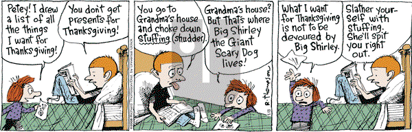 Cul de Sac on Friday November 8, 2013 Comic Strip
