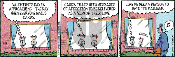 Grand Avenue - Saturday February 13, 2010 Comic Strip