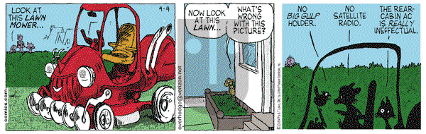 Over the Hedge on Tuesday April 4, 2006 Comic Strip
