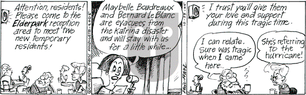 The Elderberries on Monday October 24, 2005 Comic Strip