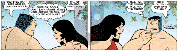 Alley Oop on Wednesday December 2, 2009 Comic Strip