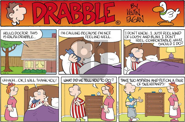 Drabble on Sunday April 8, 2012 Comic Strip