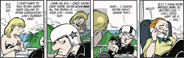 Doonesbury on Thursday July 5, 2018 Comic Strip