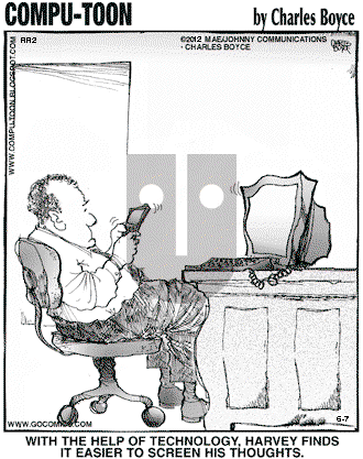 Compu-toon on Thursday June 7, 2012 Comic Strip