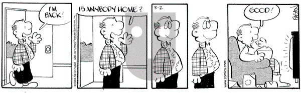 Drabble on Wednesday March 2, 2005 Comic Strip
