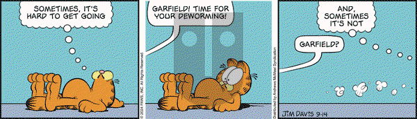 Garfield - Saturday September 14, 2024 Comic Strip