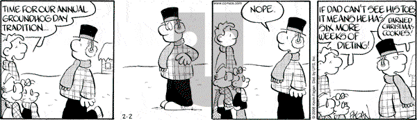 Drabble on Saturday February 2, 2008 Comic Strip