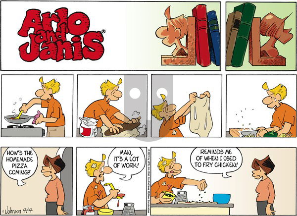 Arlo and Janis on Sunday April 4, 2021 Comic Strip