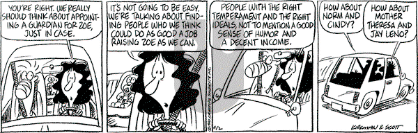 Baby Blues - Tuesday April 2, 1991 Comic Strip