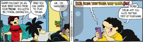 The Buckets on Tuesday July 22, 2014 Comic Strip