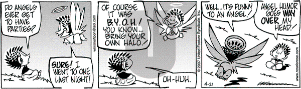 Rose is Rose on Saturday April 21, 2007 Comic Strip
