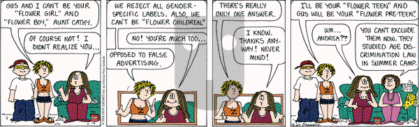 Cathy Classics on Friday August 20, 2004 Comic Strip