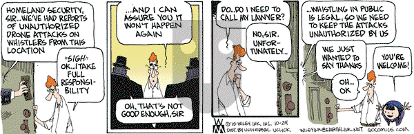 Non Sequitur on Saturday October 24, 2015 Comic Strip