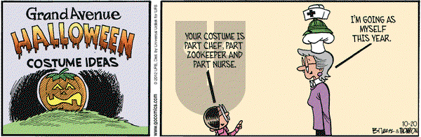 Grand Avenue on Saturday October 20, 2012 Comic Strip