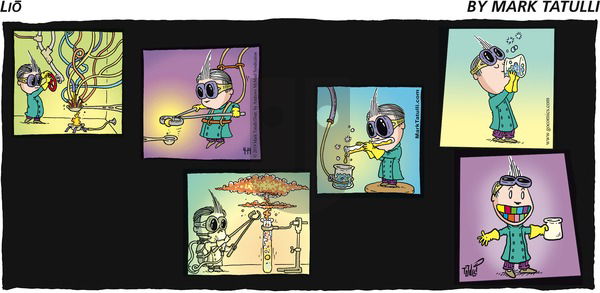 Lio on Sunday April 14, 2019 Comic Strip