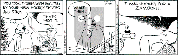 Red and Rover on Friday December 26, 2008 Comic Strip