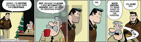 Rip Haywire on Monday December 23, 2024 Comic Strip