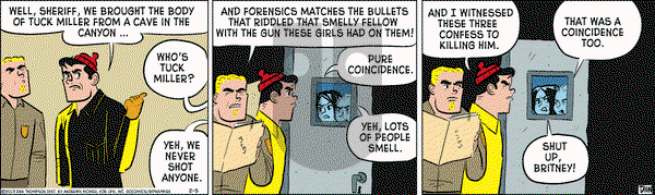 Rip Haywire on Tuesday February 5, 2019 Comic Strip