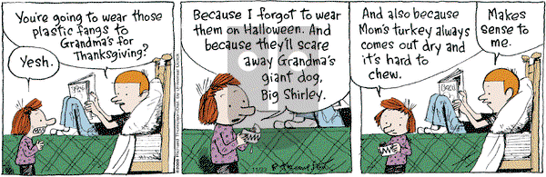 Cul de Sac on Saturday November 23, 2013 Comic Strip
