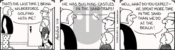 The Born Loser on Saturday July 19, 2008 Comic Strip