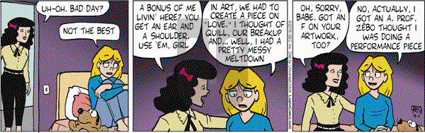 Luann - Friday April 1, 2016 Comic Strip
