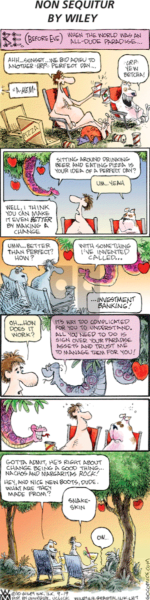 Non Sequitur on Sunday September 19, 2010 Comic Strip