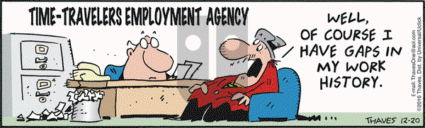 Frank and Ernest on Tuesday December 20, 2016 Comic Strip