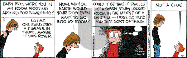 Red and Rover on Saturday February 3, 2018 Comic Strip