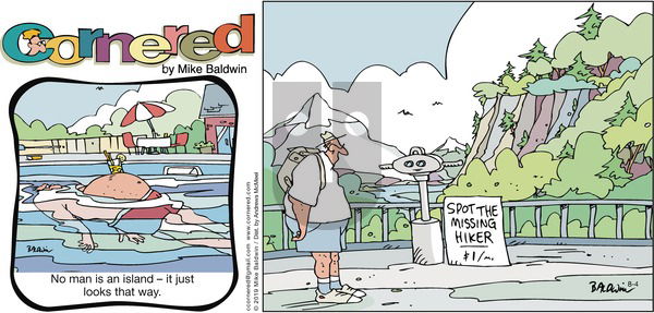Cornered on Sunday August 4, 2019 Comic Strip