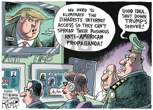 Rob Rogers on Friday December 18, 2015 Comic Strip
