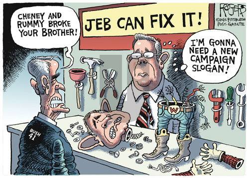 Rob Rogers on Sunday November 8, 2015 Comic Strip