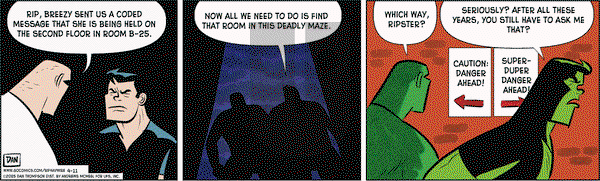 Rip Haywire on Friday April 11, 2025 Comic Strip