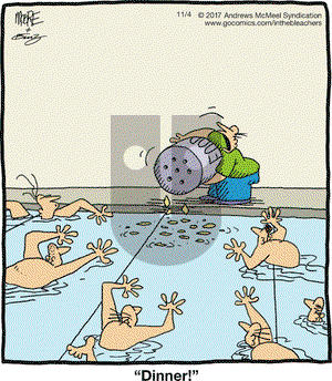 In the Bleachers on Saturday November 4, 2017 Comic Strip