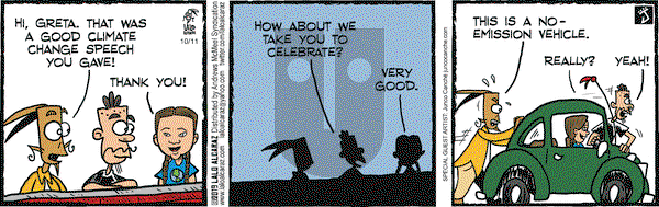 La Cucaracha on Friday October 11, 2019 Comic Strip