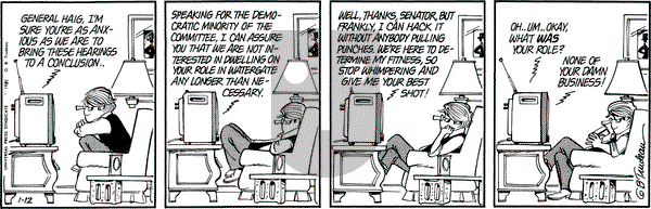 Doonesbury on Monday January 12, 1981 Comic Strip