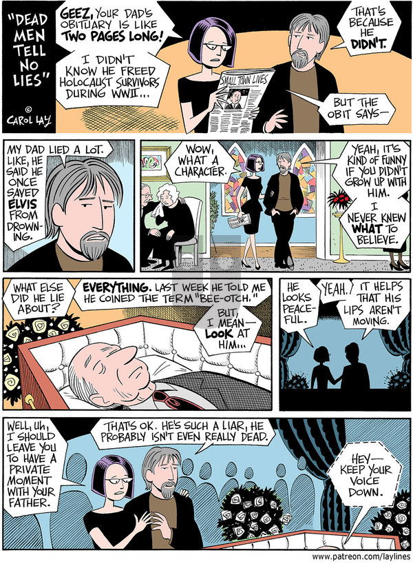 Lay Lines on Monday February 7, 2022 Comic Strip