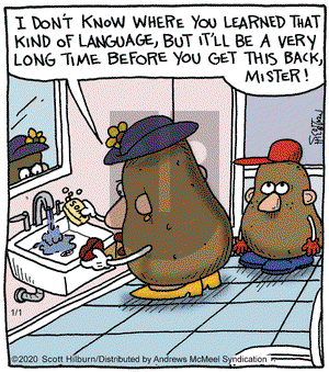 The Argyle Sweater on Wednesday January 1, 2020 Comic Strip