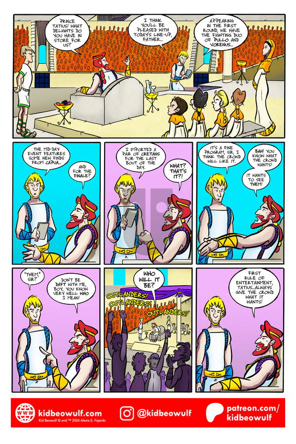 Kid Beowulf - Thursday September 26, 2024 Comic Strip