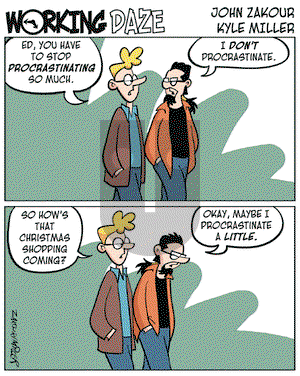 Working Daze on Tuesday January 10, 2006 Comic Strip