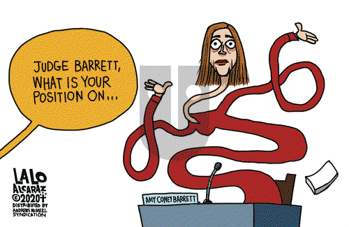Lalo Alcaraz on Thursday October 15, 2020 Comic Strip