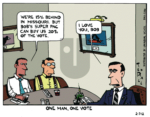 Ted Rall on Friday February 3, 2012 Comic Strip