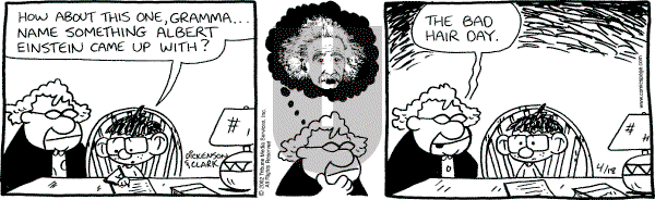 Lola on Thursday April 18, 2002 Comic Strip