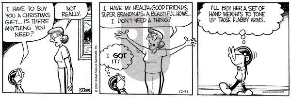 Grand Avenue on Tuesday December 11, 2001 Comic Strip