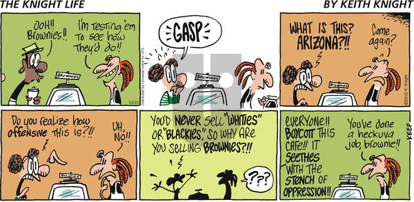 The Knight Life on Sunday December 21, 2014 Comic Strip