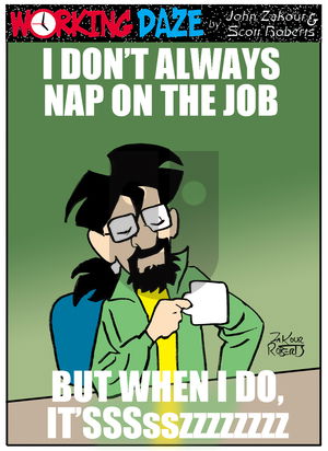 Working Daze on Wednesday December 3, 2025 Comic Strip