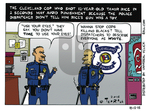 Ted Rall on Monday October 12, 2015 Comic Strip