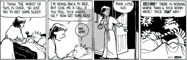 Calvin and Hobbes - Thursday October 11, 2018 Comic Strip