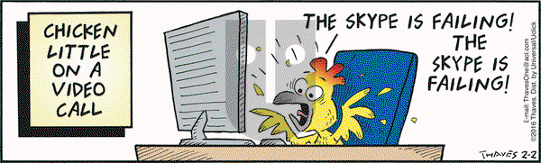 Frank and Ernest on Tuesday February 2, 2016 Comic Strip